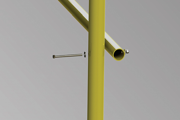 Scoremaster Permanent Rugby Goalposts