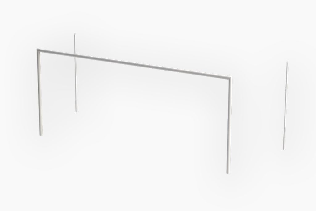 Scoremaster professional box style soccer goal